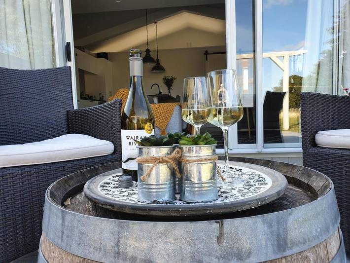 BnB für 2 Personen, mit Ausblick und Garten in Neuseeland