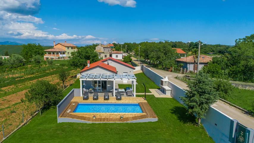 Villa pour 5 personnes, avec piscine et terrasse à Barban - 4
