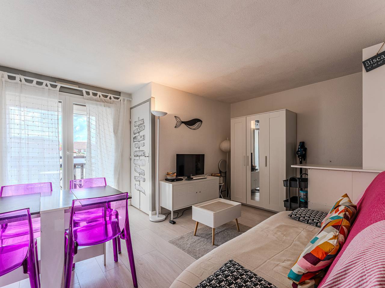 Entire apartment, T2 Apartment in Biscarrosse - 4 pers, 400m to beach in Labenne, Côte d’Argent