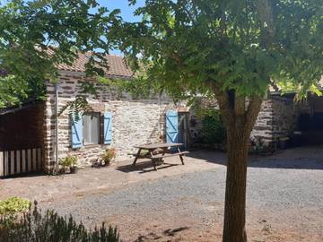 Gîte pour 8 personnes, avec balcon et jardin, animaux acceptés à Combret