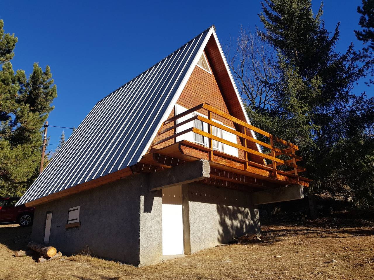 Gemütliches Chalet in Allos mit Garten und Grill in Allos, Castellane und Umgebung