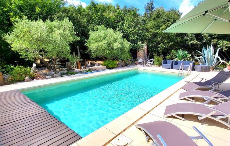Location de vacances pour 6 personnes, avec piscine et terrasse à Méjannes-le-Clap - 4