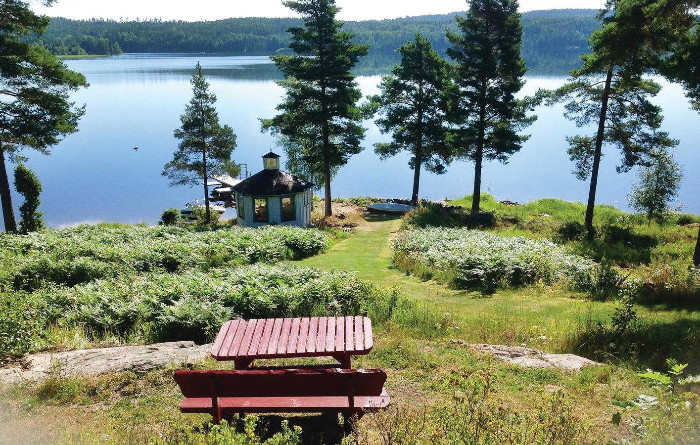 Ferienhaus für 6 Personen mit Terrasse in Dalslands Kanal