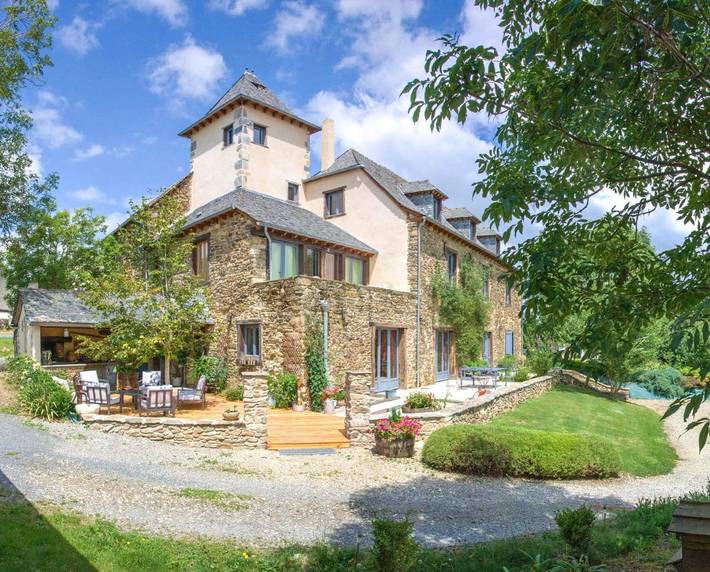 Maison d’hôte pour 2 personnes, avec Terrasse ainsi que Jardin et Vue à Lédergues
