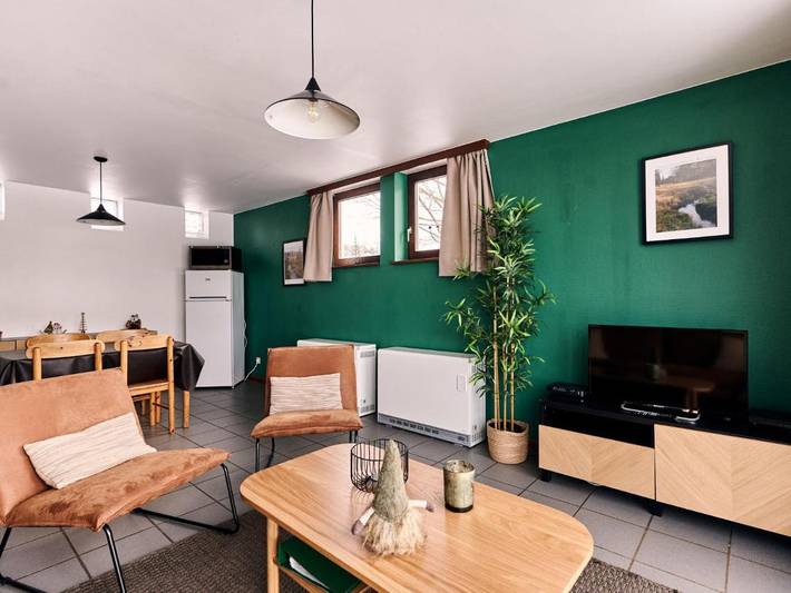 Location de vacances pour 4 personnes, avec terrasse ainsi que jardin et vue sur le lac à Butgenbach - 2