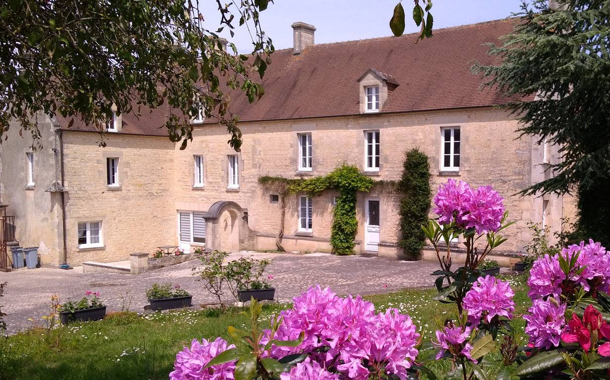 Chambres d'hôtes La Charretterie - Chambre La Marine in Martragny, Moulins en Bessin