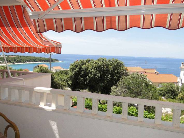 Ferieleilighet for 4 personer, med balkong i Primosten