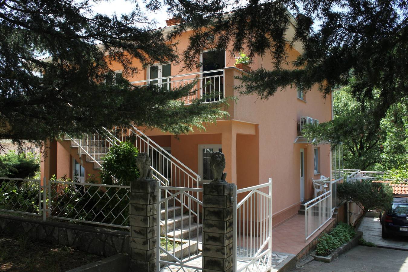 Appartamento intero, Appartamento di due stanze con terrazzo Draga di Moschiena - Mošćenička Draga, Abbazia - Opatija A-2327-c in Moscenicka Draga, Abbazia Croazia