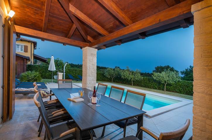 Villa für 8 Personen, mit Pool und Garten sowie Sauna in Porec und Umgebung - 3