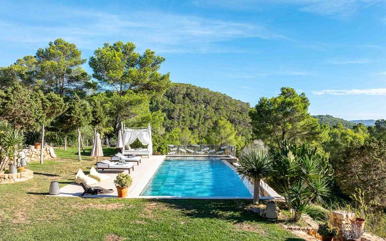 Casa vacacional para 10 personas, con Jardín en Sant Antoni de Portmany