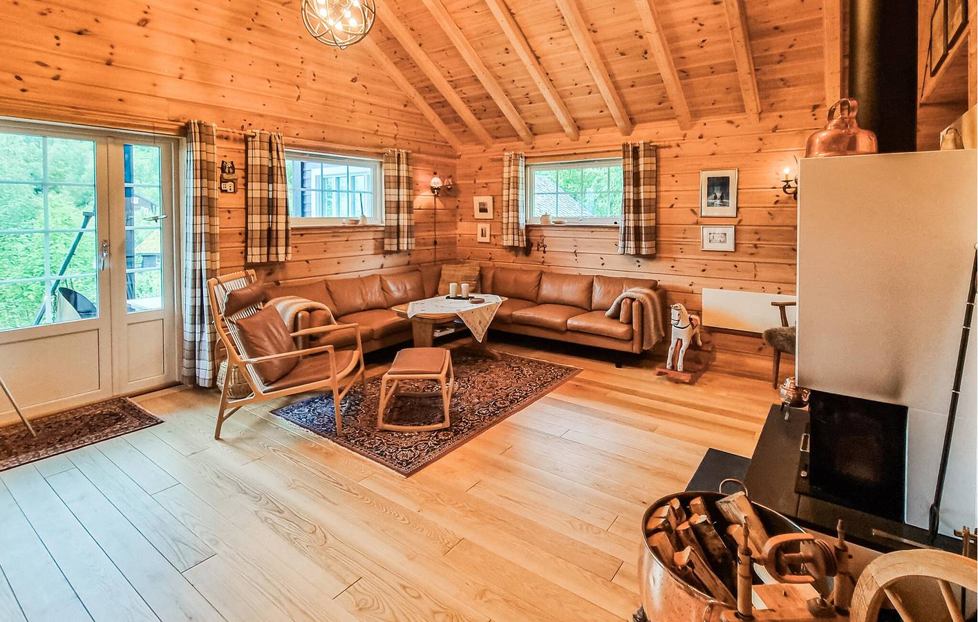 Feriehus for 9 personer med terrasse in Myrkdalen, Voss