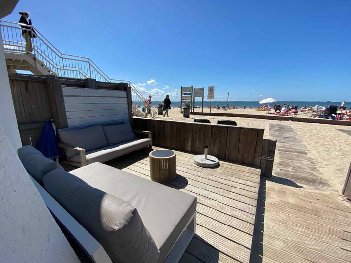 Strandhuisje voor 4 personen, met Terras in 