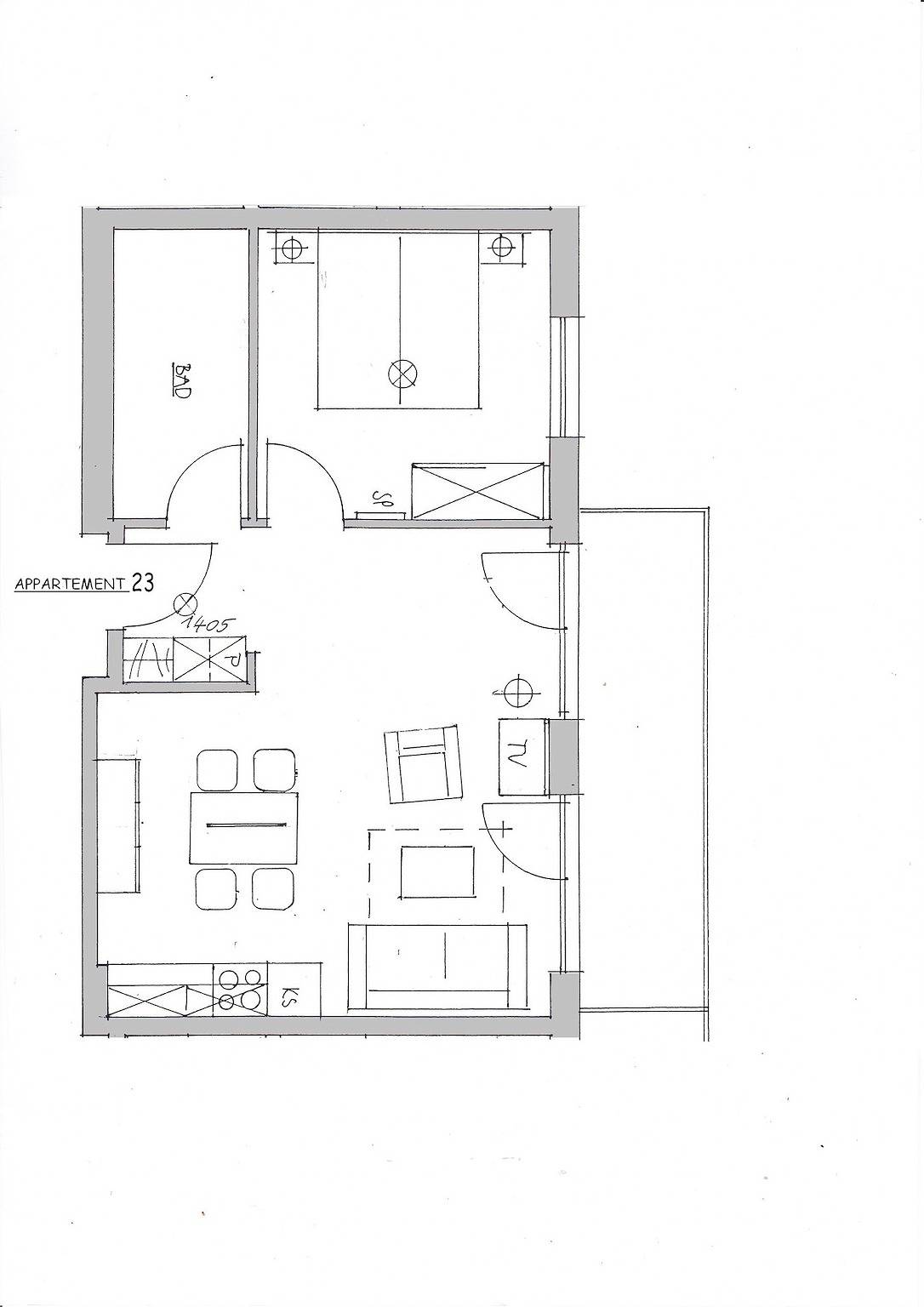 Apartamento vacacional entero, Apartamento de vacaciones para 4 personas con balcón in Eckernförde, Distrito de Rendsburg-Eckernförde