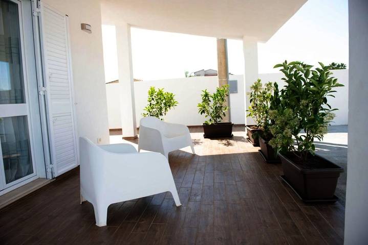 Ferienhaus für 5 Personen, mit Kinderpool und Garten sowie Ausblick, mit Haustier in Vittoria