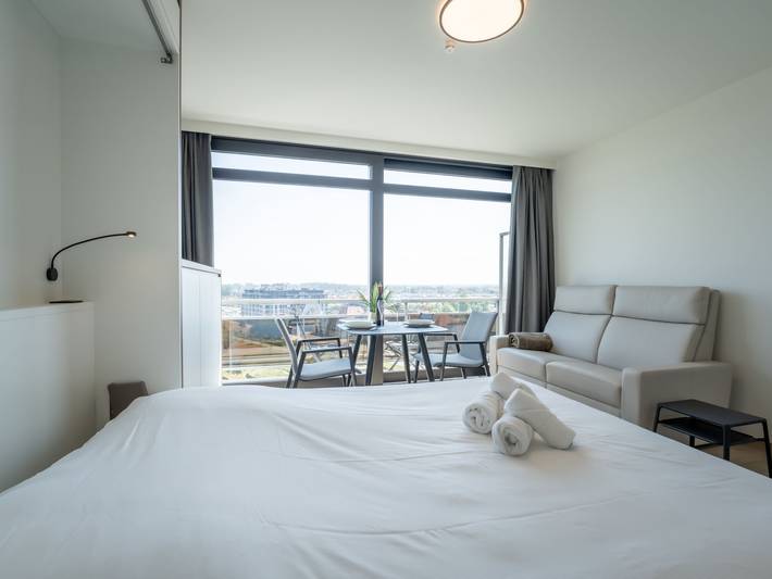 Ferienwohnung für 2 Personen, mit Balkon und Ausblick, mit Haustier in Bredene - 4