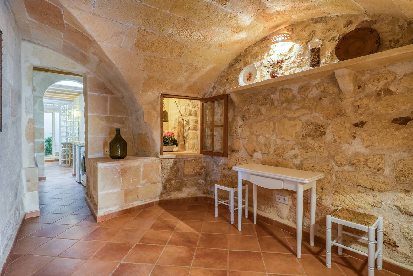 Maison de vacances 'Casa Ses Roques' près de la plage avec Wi-Fi in Ciutadella, Côte de Minorque