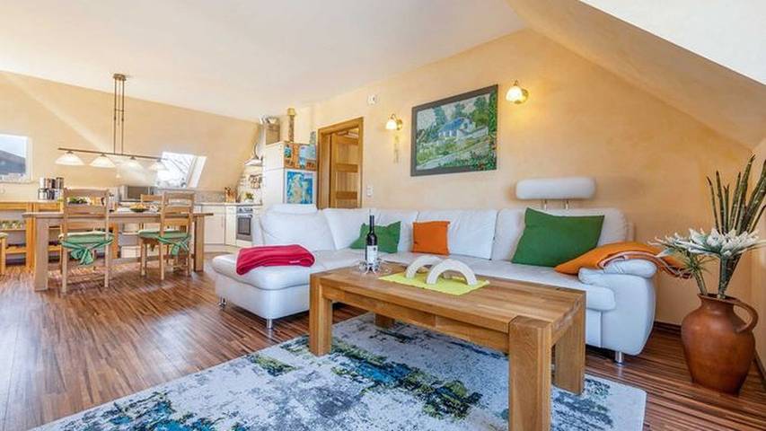 Ferienwohnung für 6 Personen, mit Ausblick und Balkon - 1