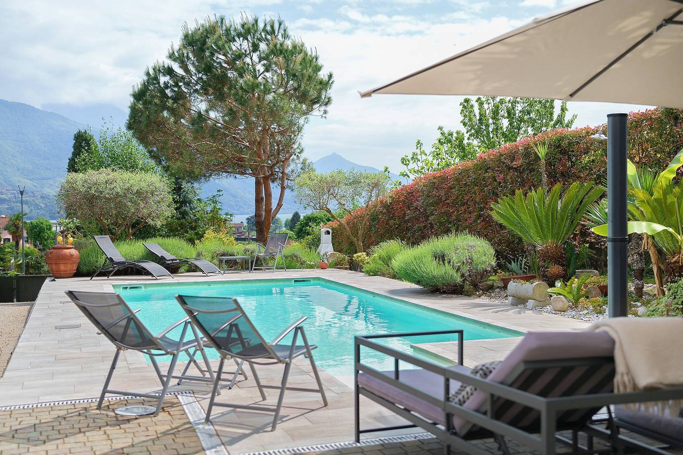 Romantische Oase mit Pool, Seeblick und Wlan in San Gregorio (Como), Gravedona ed Uniti