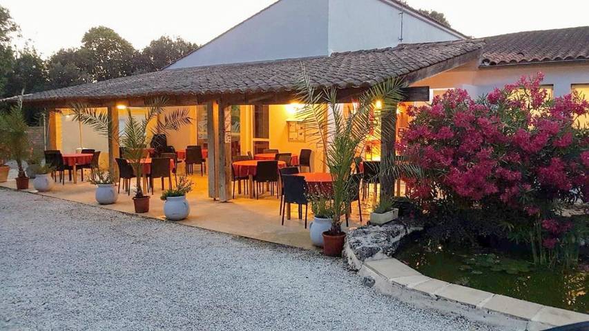 Hôtel pour 2 personnes, avec piscine ainsi que jardin et vue, animaux acceptés à Saint-Savinien - 4