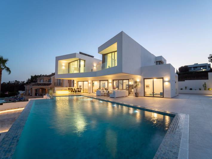 Apartamento para 10 personas, con jardín en Manilva