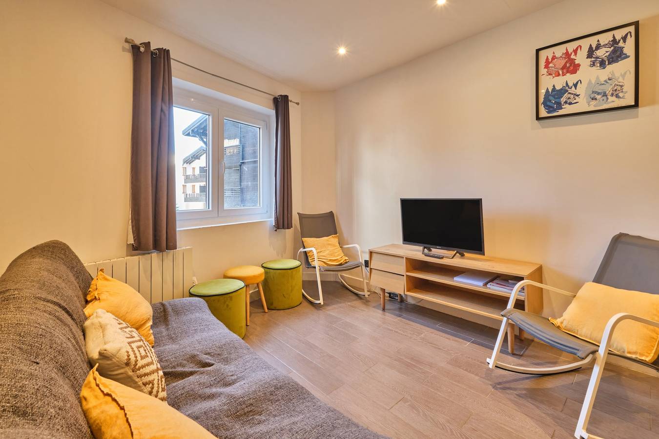 Appartement entier, Avec vue sur les montagnes, l'appartement Marmotte 206 in Mont-de-Lans, Les Deux Alpes