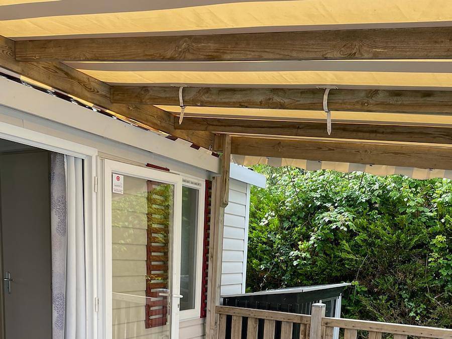 Camping Au Joyeux Faune - Mobilheim 6 personen - (Jf 402) - 3 Schlafzimmer - Klimaanlage in Les Mathes, Côte de Beauté