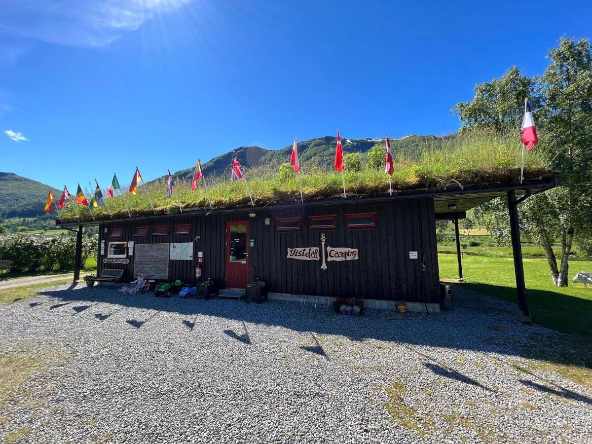 Vistdal Camping in Nesset, Północne fiordy Norwegii