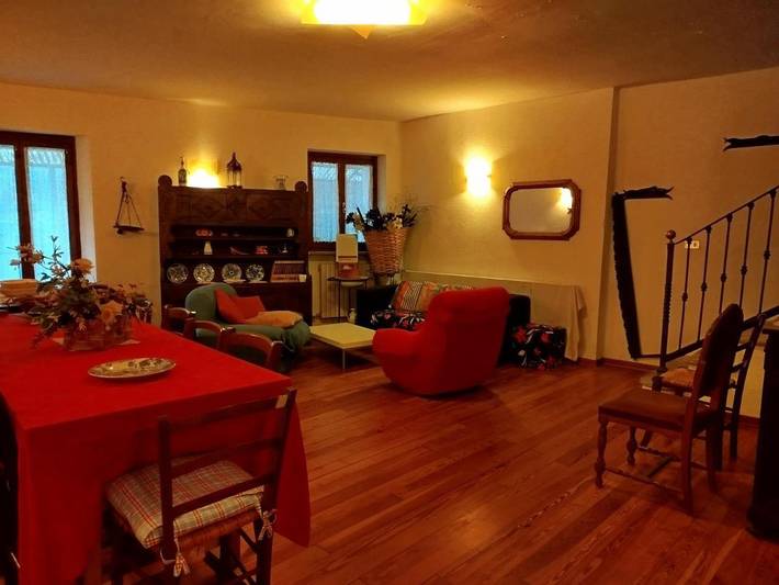 Gîte pour 6 personnes, avec vue et balcon à San Damiano Macra - 2