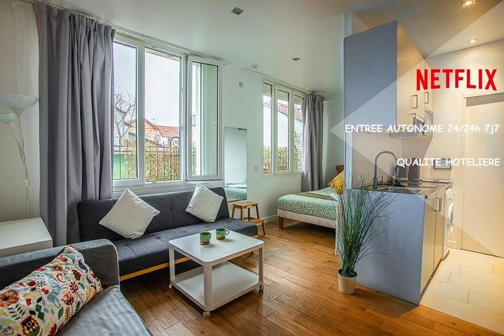 Appartement de vacances pour 3 personnes, avec Vue à Saint-Cloud