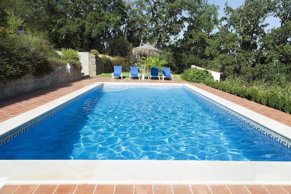 Schöne Villa mit Pool und herrlichem Blick auf die Küste. in Monchique, Monchique gebirge