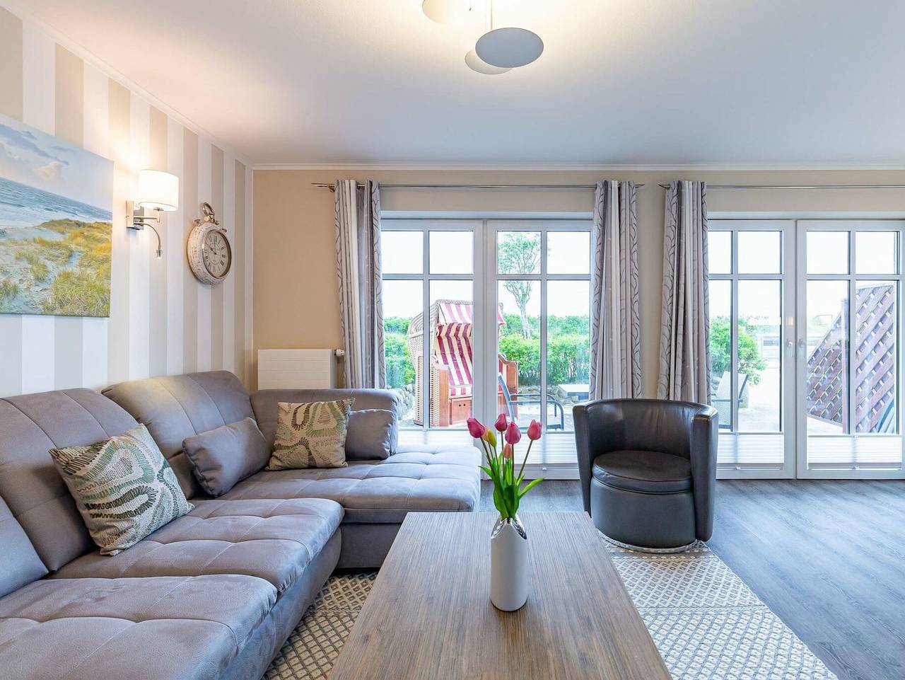 Ganze Ferienwohnung, Hardina 1 - Hardina 1 in Wyk auf Föhr (Stadt), Wyk auf Föhr