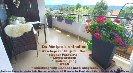 Ferienwohnung für 3 Personen, mit Balkon in Bad Harzburg