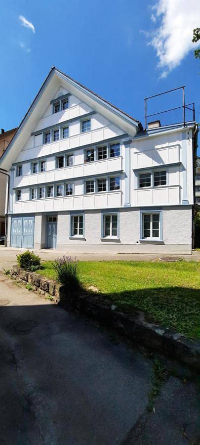 Ferienwohnung für 6 Personen, mit Garten und Ausblick in Gais (Bodensee)