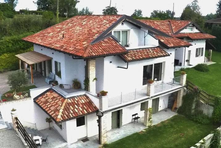 Appartement de vacances pour 2 personnes, avec Terrasse ainsi que Jardin et Vue à Cocconato