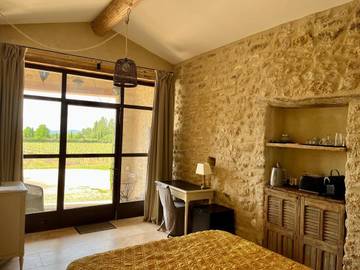 Maison de campagne pour 2 personnes, avec terrasse et vue à Bonnieux