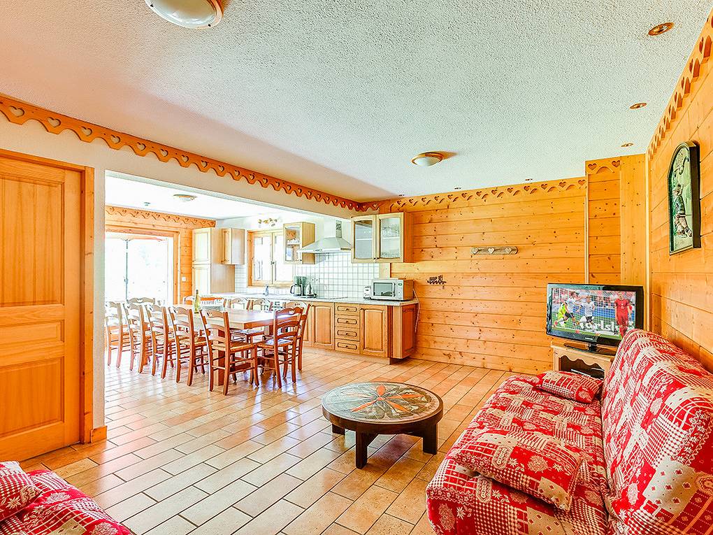 Appartement de vacances entier, Appartement de vacances pour 10 personnes avec sauna in Chatel, Les Portes du Soleil