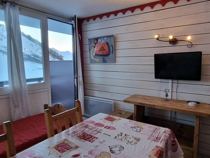 Gîte pour 4 personnes, avec balcon, animaux acceptés dans Aime 2000 - 2