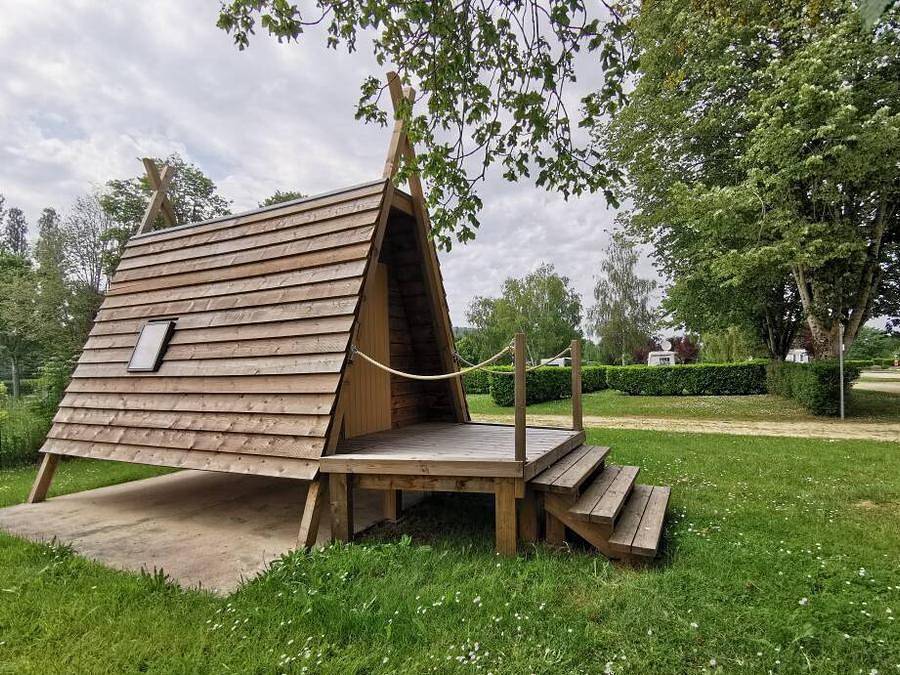 Camping Entre Terre et Mer  - Unterkunft 2 personen - Cabadienne in Pont-Scorff, Côte des Mégalithes