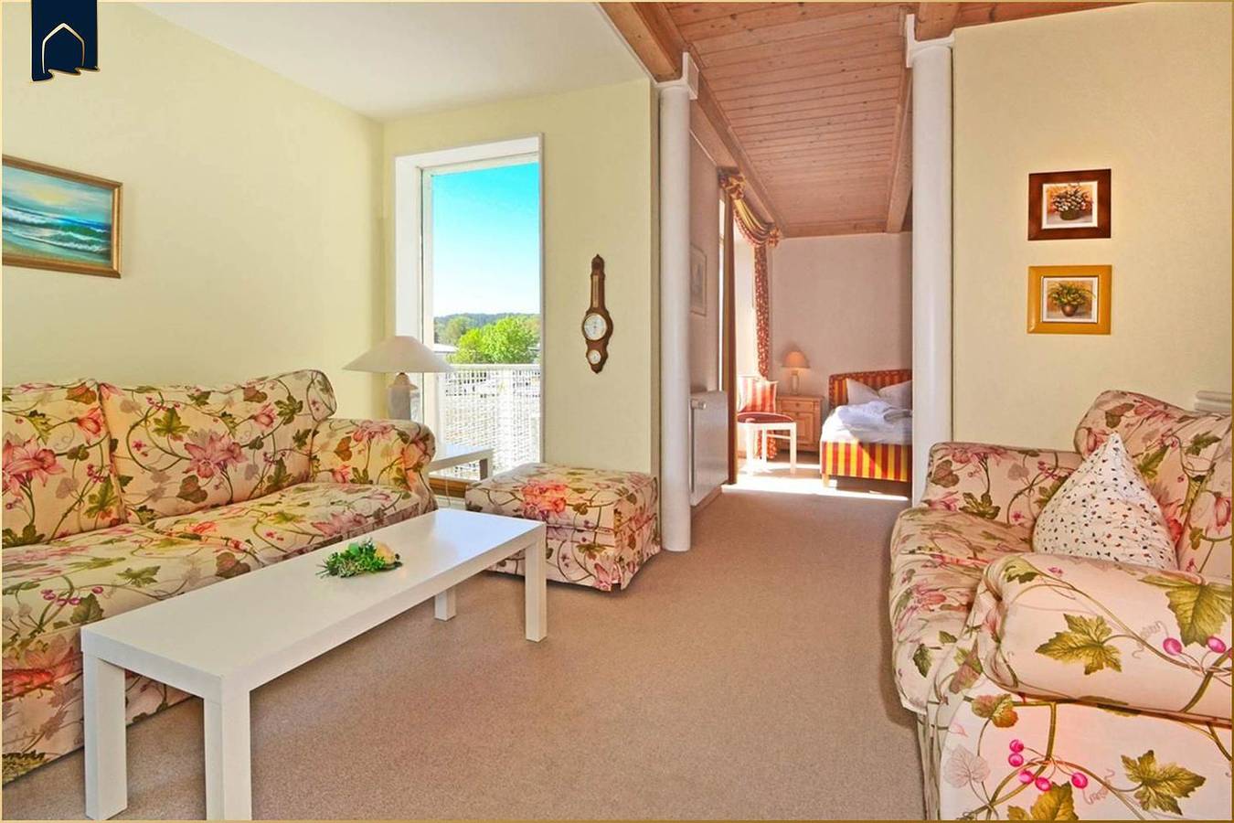 Ganze Wohnung, Gemütliche Ferienwohnung in Ahlbeck mit kleinem Garten – nur 400 m zum Strand! in Drei Kaiserbäder, Heringsdorf