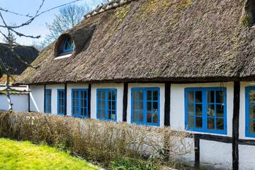 Villa für 6 Personen, mit Garten und Terrasse, mit Haustier auf Seeland