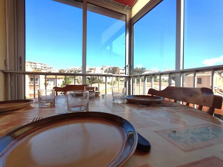 Ganze Ferienwohnung, Ferienwohnung für 4 Personen mit Balkon in Saint Pierre la Mer, Fleury