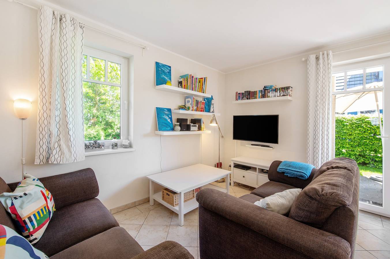 Appartamento intero, Appartamento 'Ferienwohnung 'zum Steinestapler'' con terrazza privata, giardino in comune e Wi-Fi in Börgerende, Borgerende-Rethwisch