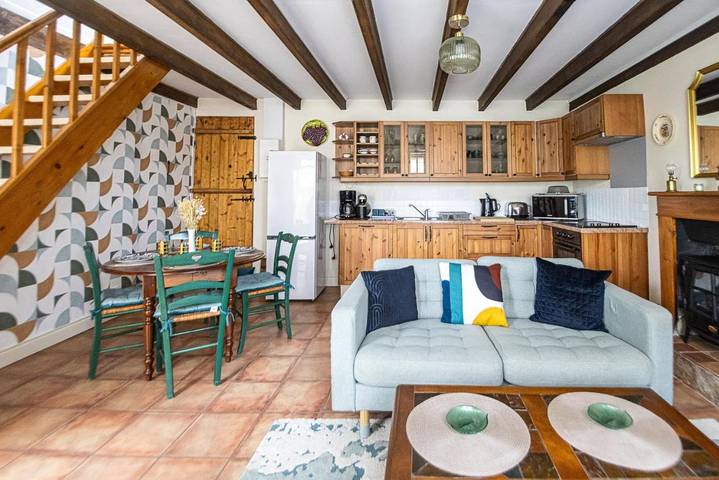 Maison de vacances pour 4 personnes, avec Jardin