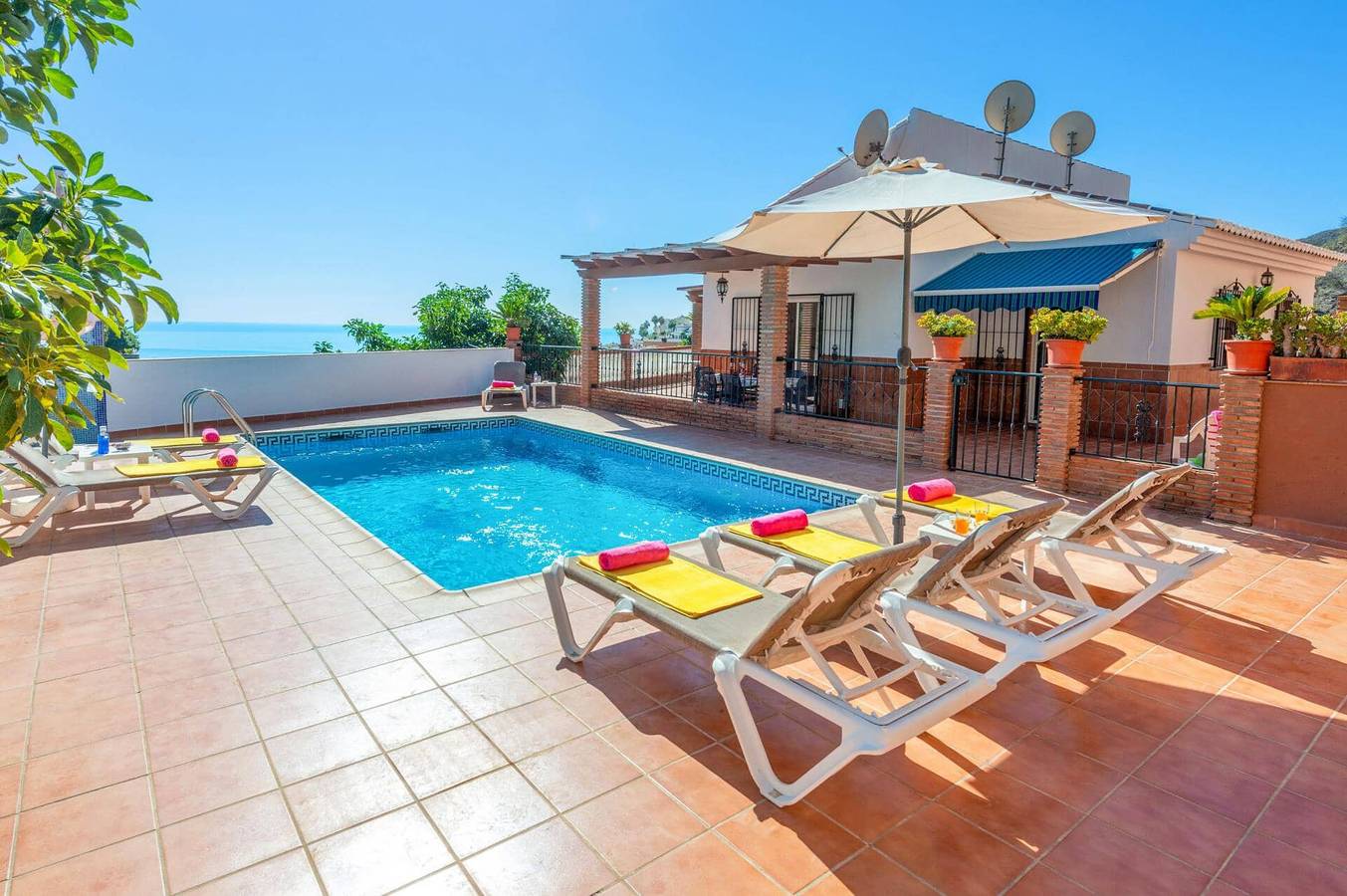 Villa för 6 Personer in Punta Lara (Nerja), Torrox