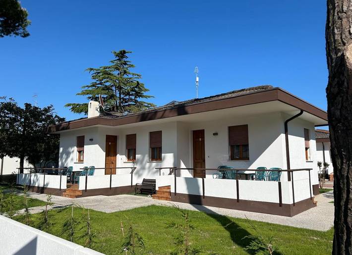 Vakantiewoning voor 4 personen, met tuin en uitzicht in Cavallino