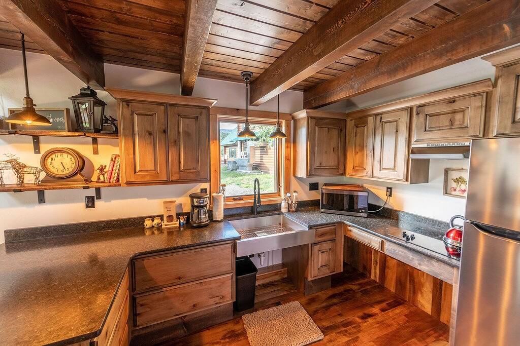 Max's Cabin at Tiny Timbers Resort and Spa! in Rio Grande National Forest