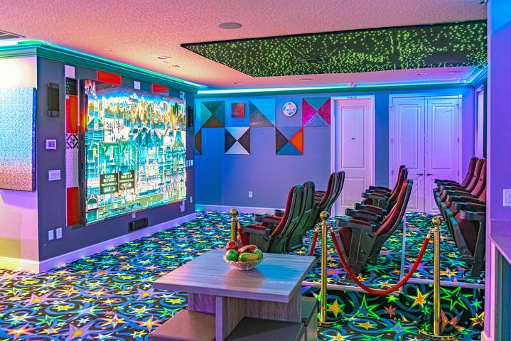 Sports Bowling Home, Orlando Mansion 6229 in Kissimmee, Condado de Osceola