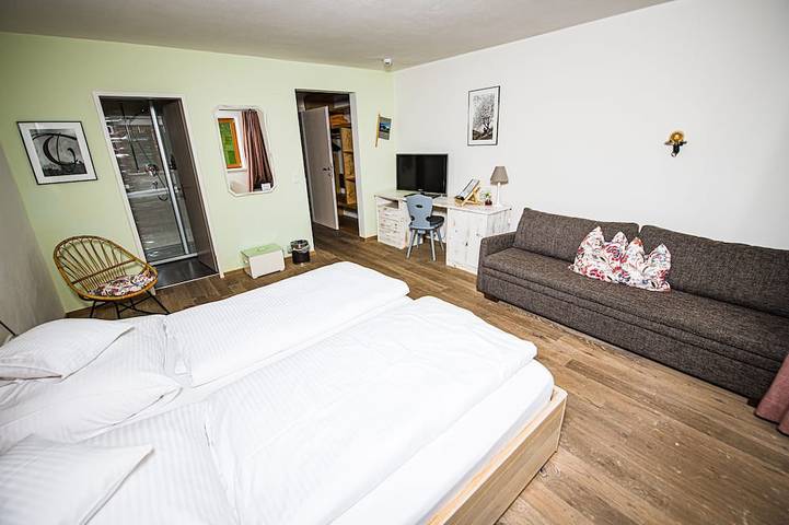 Ferienwohnung für 7 Personen, mit Balkon und Sauna sowie Garten in Wängle - 3