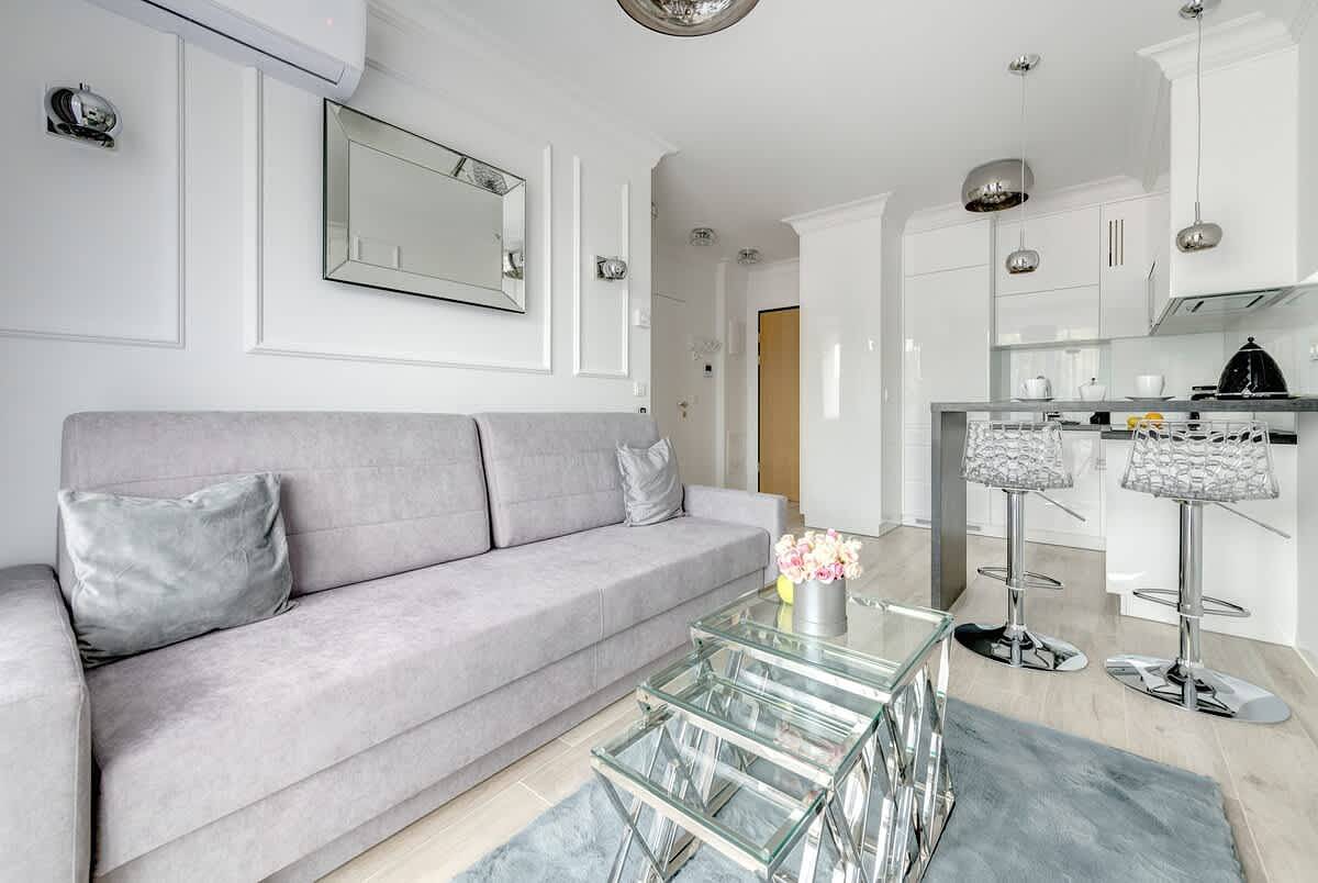Cały apartament, Stylish Apartment with Balcony | Air Conditioning | Parking in Brzeźno (Gdańsk), Gdańsk