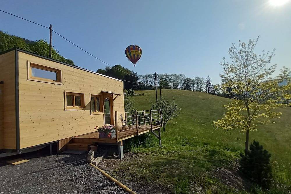 Tiny House à la Montagne Avec vue sur le Mont Blanc in Flumet, Albertville region